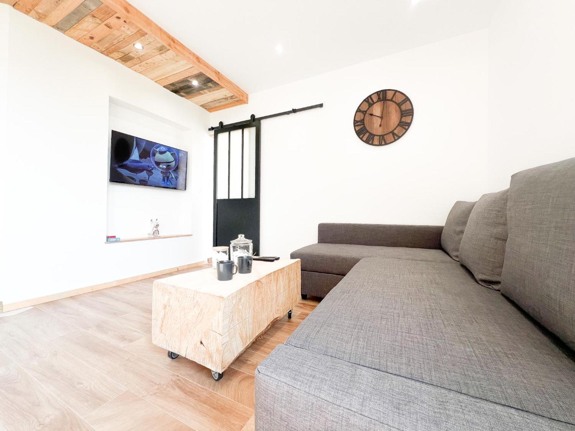 Hyper Centre, 10' Plage, Proche Gare Apartamento